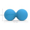 5BILLION FITNESS Peanut Massage Ball - Double Lacrosse Massage Ball