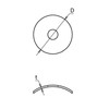 DAIDOHANT 35106 Corrugated Sheet Rymph, For 3/16 (Iron/Uniqlo) (Outer Diameter