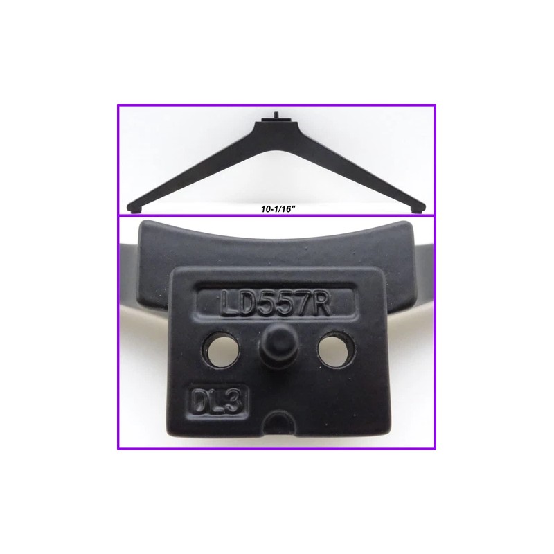 Roku New Roku 55R6A5R 55R6AX TV Stand Legs w/Screws [LD557R]
