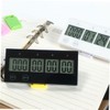 SHOWERORO School Examination Countdown Timer Wall Clock for Students Black