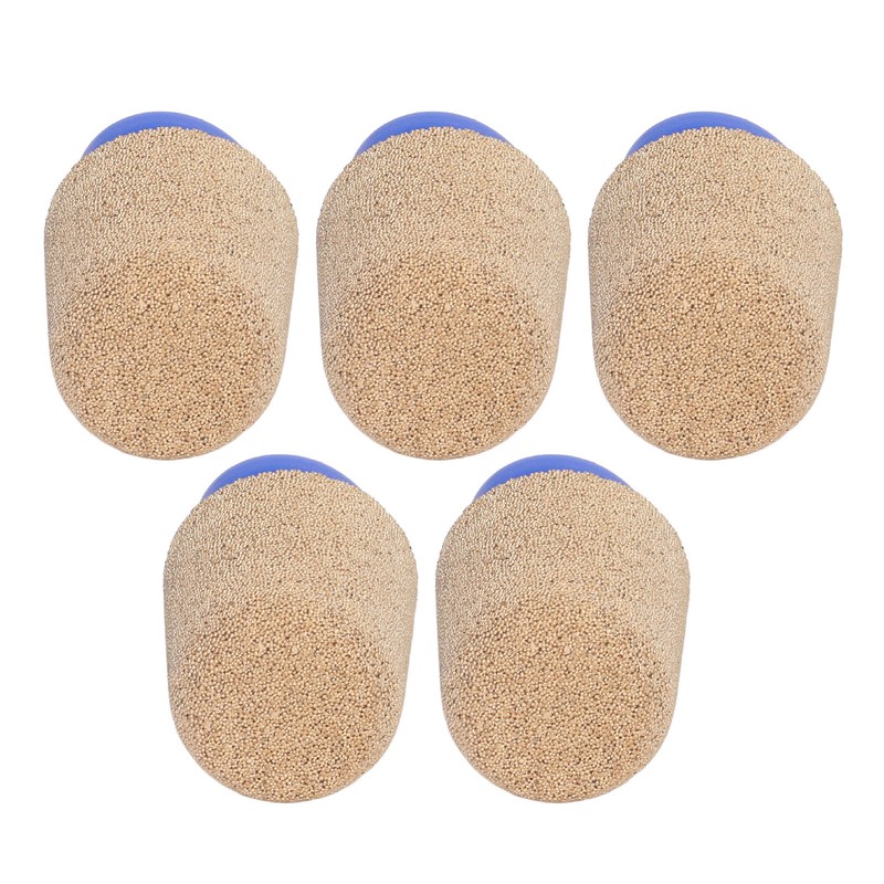 5Pcs Brass Pneumatic Exhaust Muffler Silencer Impact Resistant Efficient Noise