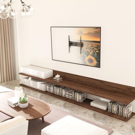 Korfull Tilting TV Wall Mount for 23-65 Inch Screens, Low Profile Slim Design, 12° Tilt, VESA 400x400, Holds up to 110lbs, Just 1.9" from Wall, Fits 16" Wood Stud, Easy Installation for TVs, Monitors