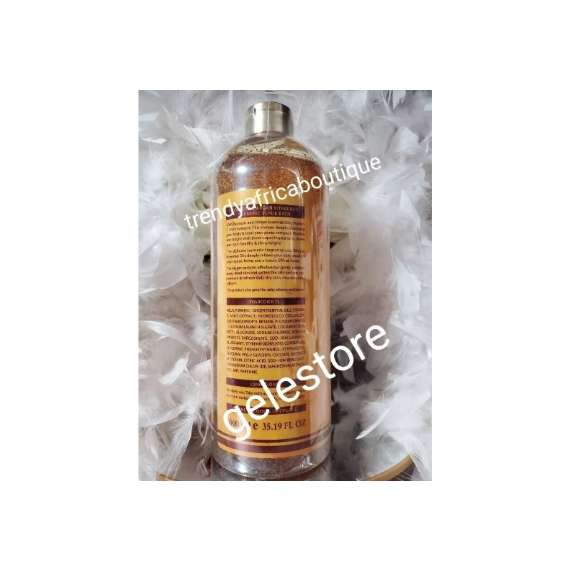 Morrocan argan vitamin. C, TURMERIC & Ginger scrub bath. Anti
