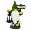 Solar Gnome Garden Statue for Outdoor Decor – Cute LED