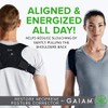 Gaiam Corrector de postura de restauración para mujeres y hombres,