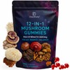 12-in-1 Mushroom Gummies Complex – 3500mg Includes,Lions Mane and Reishi