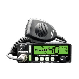 PRESIDENT THOMAS 40 Channel AM/FM Radio w/ 7 Color Display, Public Address (PA)
