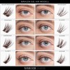 Set for Cluster Eyelashes for DIY Eyelash Extension at Home
