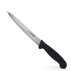 Giesser seit 1776 - Made in Germany - Filiermesser schwarz, Basic Black, Klinge 18 cm, rutschfest, Filetiermesser spülmaschinenfest, rostfrei