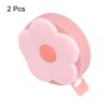sourcing map 2pcs Soft Tape Measure 60-Inch 1.5 Meter Retractable