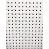 Squarefeet Depot 1x2 Matte Finish White and Black Basketweave Porcelain