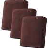 GERLNF - Funda de cojín elástica de terciopelo para silla,