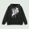 Praying Hands Rosary Graphic Hoodie 100% Cotton US Warehouse 6