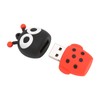 Cartoon Flash Disk Cartoon Ladybug Compatible Optional Stock USB Flash