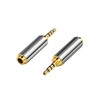 Stereo Mini Plug Converter Plug 2.5mm 4 Poles Male to