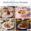 HAKSEN Paper Doilies, 36 PCS Lace Paper Placemats Assorted Sizes