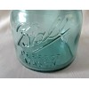 BALL HALF 1/2 PINT BLUE MASON Jar "Collector's Edition" Antique