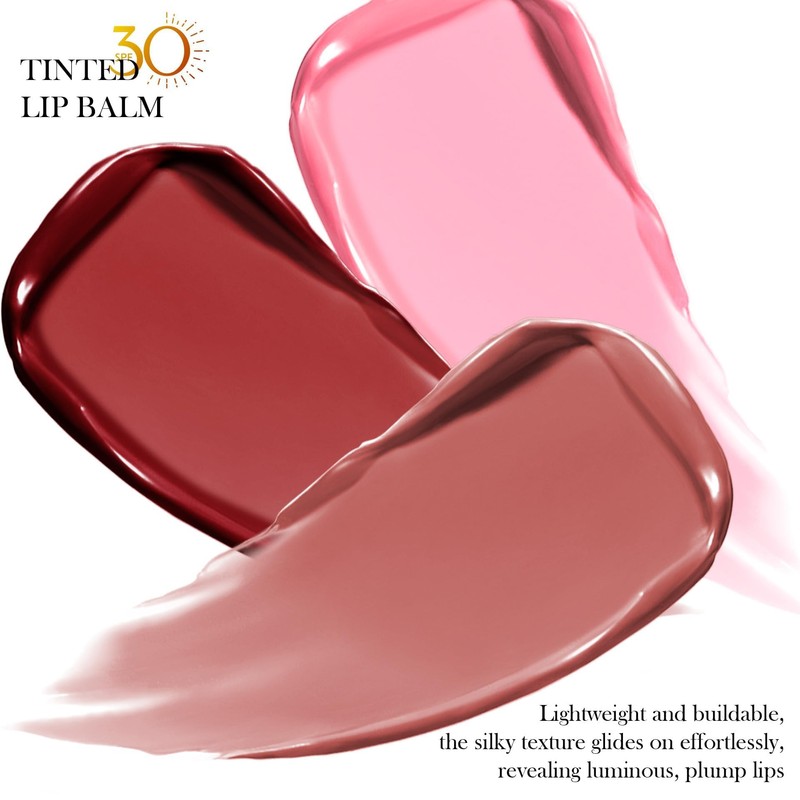 DAGEDA Tinted Lip Balm with SPF 30, Moisturizing Lip Sunscreen,Unscented,