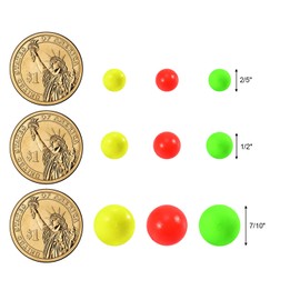 Dr.Fish Paquete de 30 flotadores de espuma Pompano flotadores para pesca de surf, cebo vivo, parte inferior de aparejos de pesca y arneses de pesca