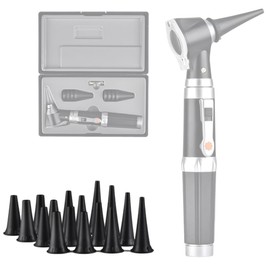 Jiusion Original 4 Pack 2.5mm 3mm 4mm 5mm Otoscope Speculum Tips for Jiusion 3X Otoscope or Same Style Otoscope, Disposabe Speculum Otoscope Caps Accessory 16pcs In Total