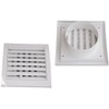 Air Ventilation Plastic Grill Cover 148mm x 153mm Adjustable Ã˜100