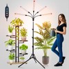 5-Head Stand & Hanging Grow Lights for Indoor Plants, FECiDA