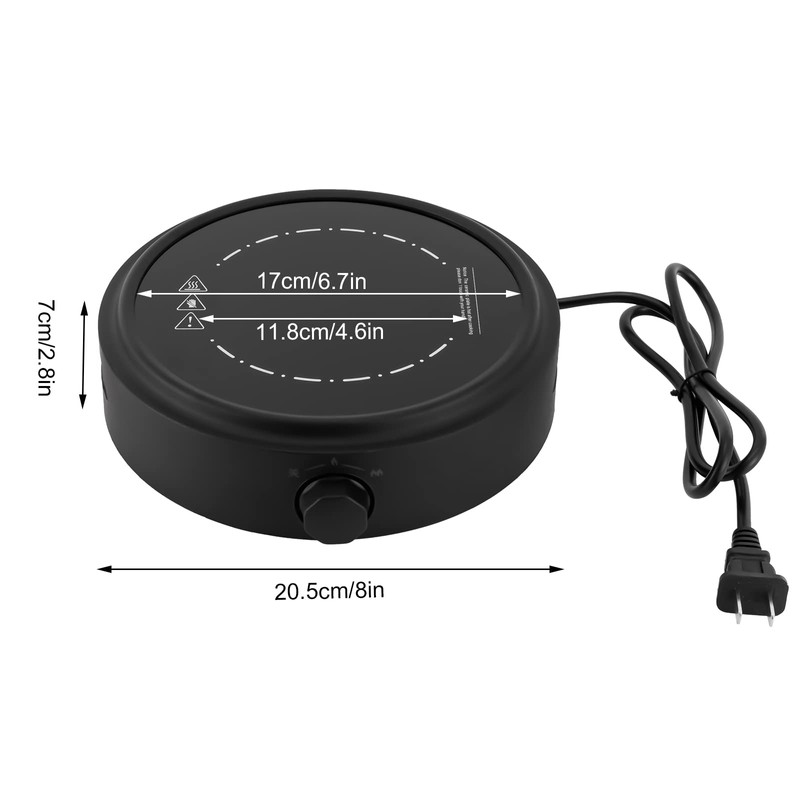 Electric Mini Stove, Portable Hot Plate 700W 110V Electric Stove