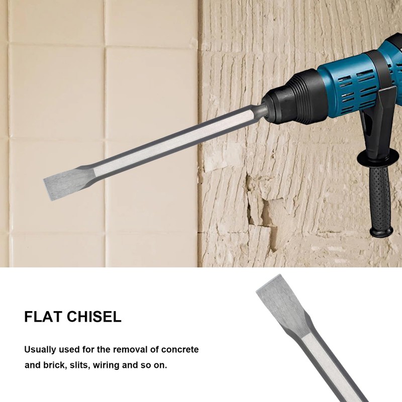 HPMAISON SDS-Plus Chisel Set, 3 PCS SDS-Plus Chisel Set Tool