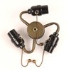 Bieye SC08 E26 Light Socket Cluster with Pull Chain Switch