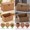 Women Storage Basket with Lid for Home Organization – Handmade