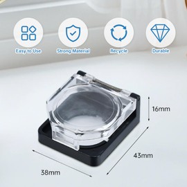 YKEBVPW Button Covers PC Power Switch Shield Power Push Proof Silicone Protector for Computer Dishwasher Elevator Momentary Buttons Light Pad Off Switch Covera 22mm Start Button Cover