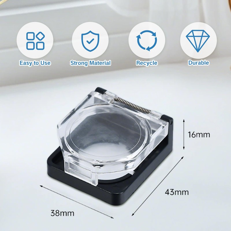 YKEBVPW Button Covers PC Power Switch Shield Power Push Proof