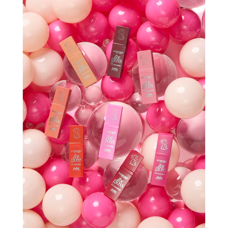 Deborah Milano The Gloss Lip Gloss No Transfer No.02 Petal