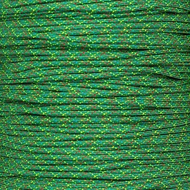 Paracord Planet Holiday Colors 550 Paracord – Great for DIY, Bracelets, and Lanyards – Christmas Tree (50 Feet)