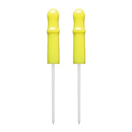Caulk Cap CCY Caulk Saver Series, Reusable Caulk Tube Sealers with Built-in Puncture Pin, 2 Pack