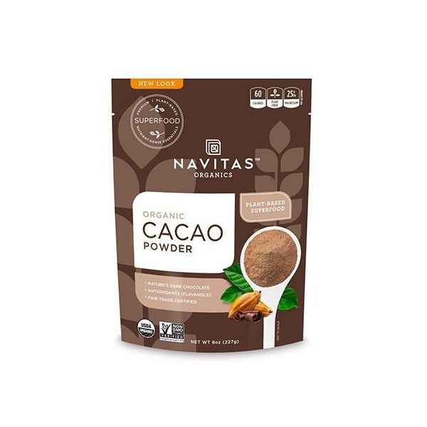 Organics, Organic Cacao Powder, 1 Pack (16 oz (454 g) Each).