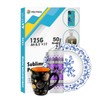 Polytech Sublimation Paper, 8.5x11, 50 Sheets, Heat Transfer Paper for