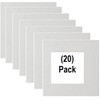 USG 4290 12" x 12" White Smooth Wood Fiber Tongue & Groove Ceiling Tile - Quantity 20