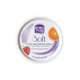 BOROPLUS Crema Hidratante Ligera Con Vitamina E | Hidratante Ligera Para Rostro, Manos Y Cuerpo | Calma, Nutre Y Suaviza La Piel Seca | Hidratación Durante 24 Horas | 100 Ml