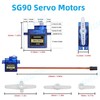 WWZMDiB SG90 Micro Servo Motor for Arduino Raspberry Pi DIY