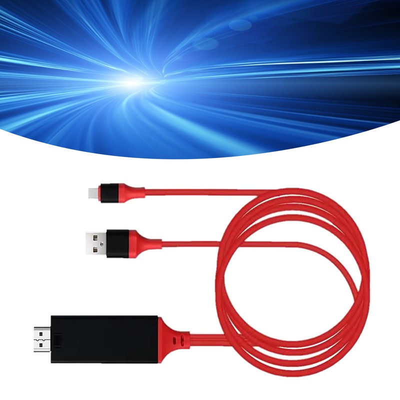 Adapter Cable Type C to High Definition Multimedia Interface Cable