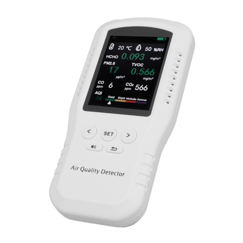 USB Air Quality Tester High Accuracy with 3.2in LCD PM2.5