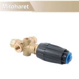 mitoharet 3650PSI Pressure Washer Regulator 8GPM 3/8 in FNPT Trapped Pressure Unloader Valve Pressure Unloader Valve VRT3-250