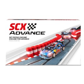 SCX 1/32 WOS, ADVANCE CHICANE TRACK SET U10478X100 - NEW