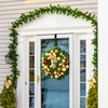 LBSUN Wreath Hanger, Adjustable Over The Door Wreath Hanger from