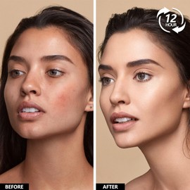 Anglicolor Foundation, Concealer Foundation, Matte Natural Full Coverage Foundation, Waterproof and Long-Lasting, Suitable for All Skin Types (#04 Buff Beige, 15 ml)