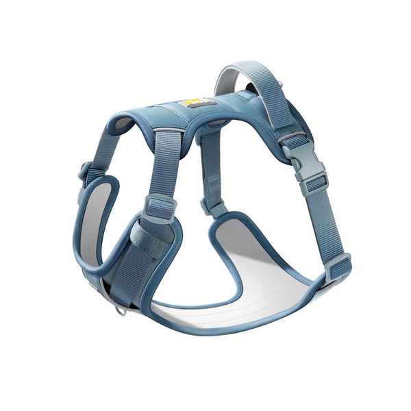 WOOFO Core Dog Harness with Handle and Pocket, Sliver ion