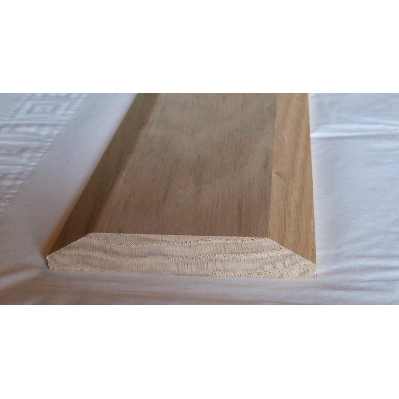 Solid Red Oak Interior Threshold - Style A (4 1/2
