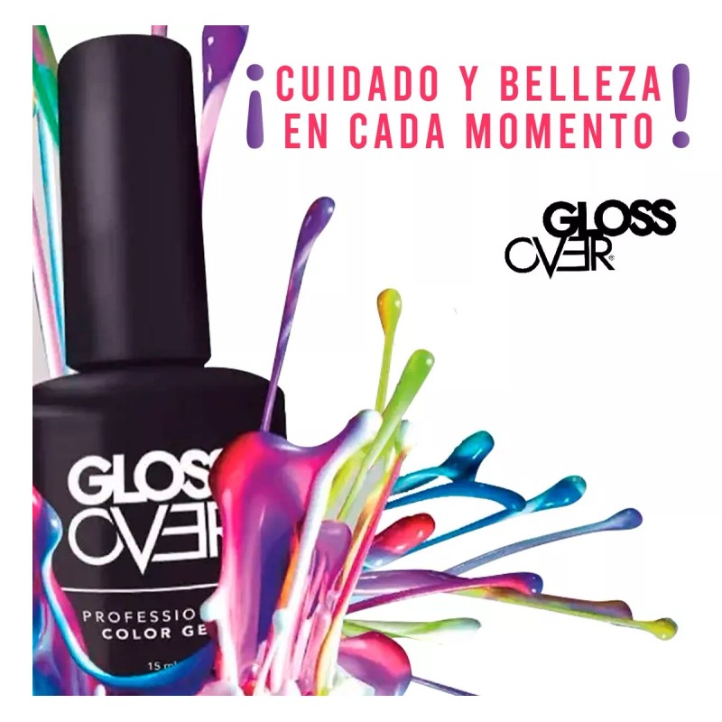 Gloss Over Empujador De Cuticula Acero Inoxidable Pusher Gloss Over