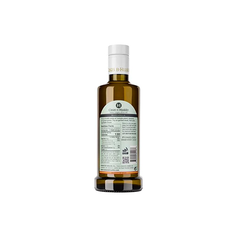 CDEH CASAS DE HUALDO Casas de Hualdo, Manzanilla, Extra Virgin